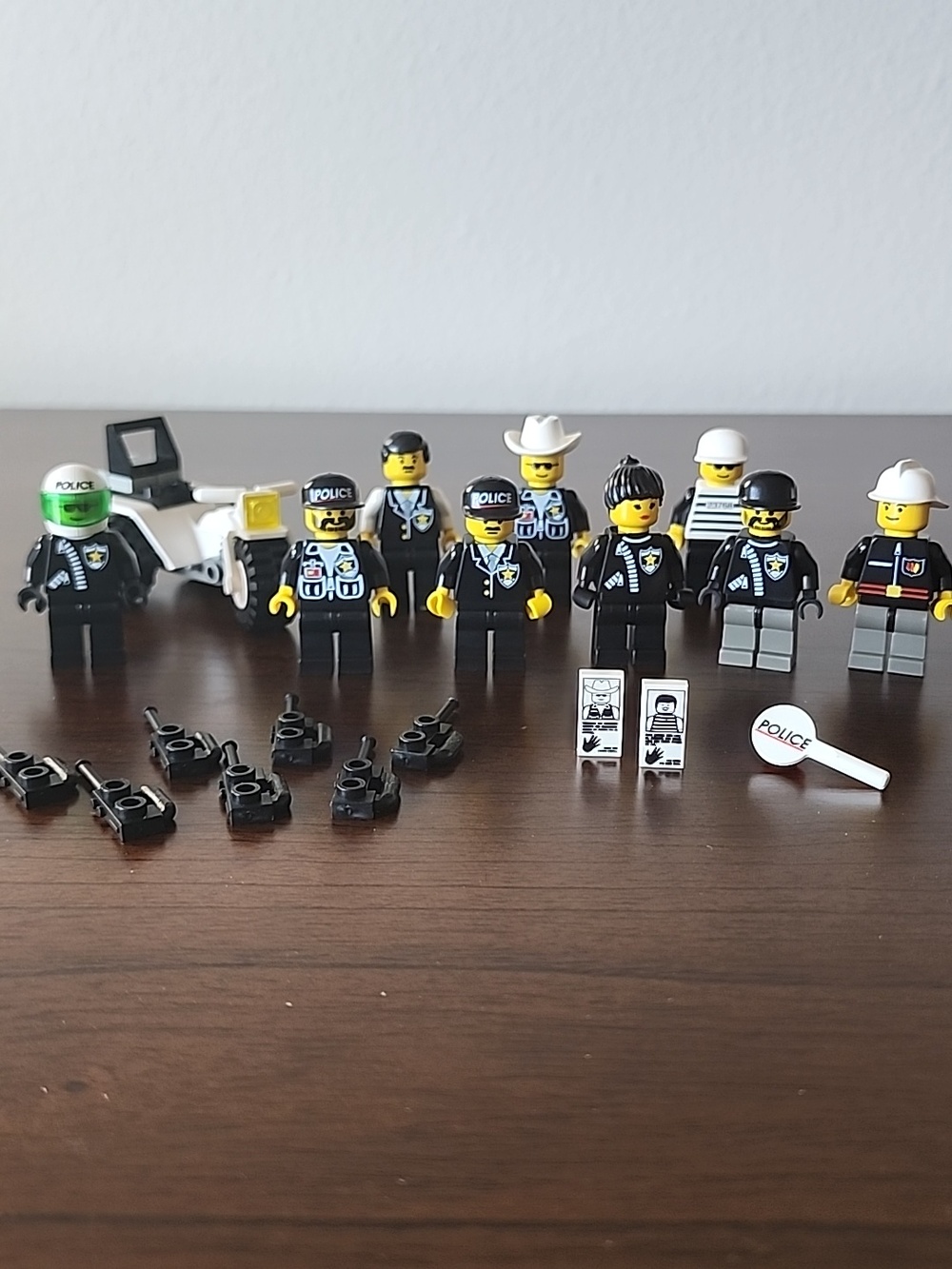 LEGO Police Minifigures with Accessories